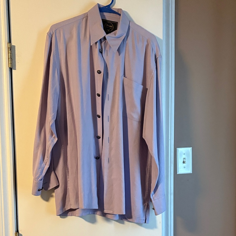 Men's Purple Dress Shirt